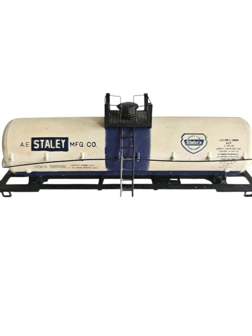 HO 56555 AE Staley Mfg Co AESX Chemical Tank Car As Is
